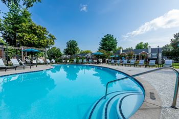 Resort- style swimming pool